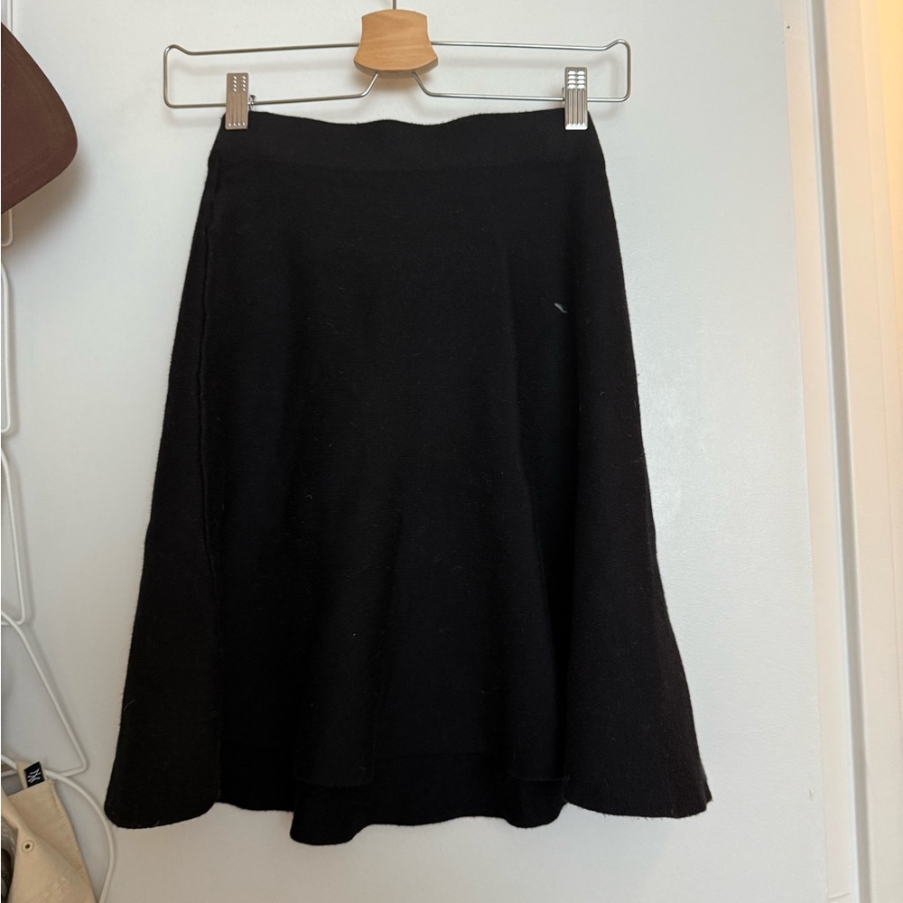 Chic Black A-Line Women's Skirt